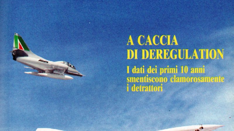 AVINEWS 334: DEREGULATION NEL TRASPORTO AEREO E LEGGE QUADRO DEL TURISMO